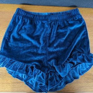 NWOT Blue festival hot shorts